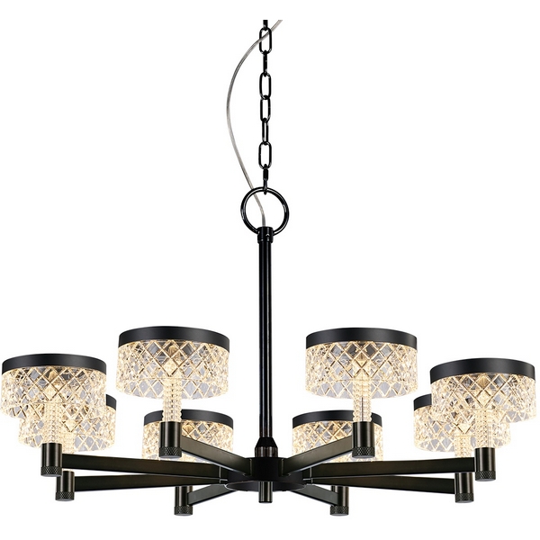 Подвесная люстра светодиодная Delight Collection Diamond cut MD21020075-8A matt black DeLight Collection, Черный, Diamond cut MD21020075-8A matt black
Подвесная люстра светодиодная Delight Collection Diamond cut MD21020075-8A matt black DeLight Collection, Черный, Diamond cut MD21020075-8A matt black