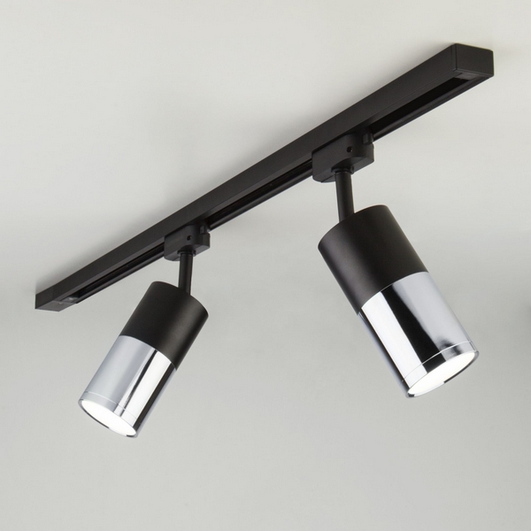 Трековый светильник LED однофазный 220V Elektrostandard Double Topper LTB27, Черный, Avantag LTB27
Трековый светильник LED однофазный 220V Elektrostandard Double Topper LTB27, Черный, Avantag LTB27
