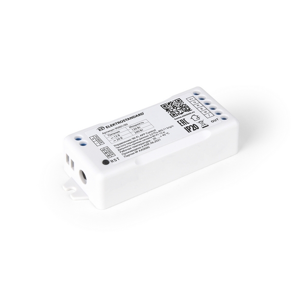 Контроллер для светодиодных лент с системой Умный дом Elektrostandard Аксессуары 12/24V 95001/00, Белый, Аксессуары для светодиодных лент 12/24V 95001/00
Контроллер для светодиодных лент с системой Умный дом Elektrostandard Аксессуары 12/24V 95001/00, Белый, Аксессуары для светодиодных лент 12/24V 95001/00