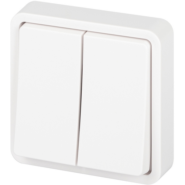 Выключатель встраиваемый двухклавишный (белый) IP55 ЭРА 11-1524-01, 11-1524-01
Выключатель встраиваемый двухклавишный (белый) IP55 ЭРА 11-1524-01, 11-1524-01