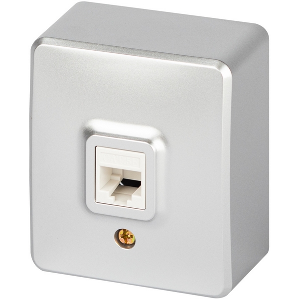 Розетка накладная Ethernet RJ-45 (алюминий) ЭРА 11-3203-03, 11-3203-03
Розетка накладная Ethernet RJ-45 (алюминий) ЭРА 11-3203-03, 11-3203-03