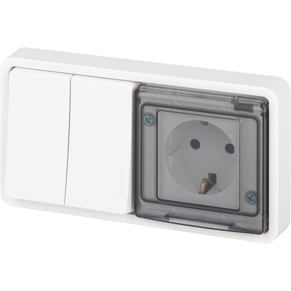 Розетка встраиваемая с защитной крышкой с двухклавишным выключателем (белый) IP55 ЭРА 11-7522-01, 11-7522-01
Розетка встраиваемая с защитной крышкой с двухклавишным выключателем (белый) IP55 ЭРА 11-7522-01, 11-7522-01