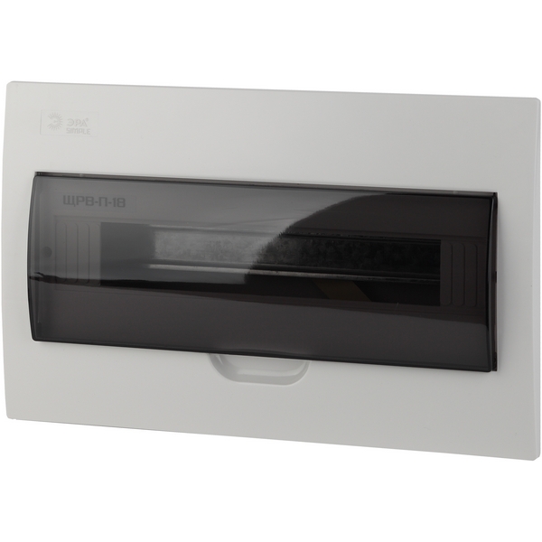 Распределительный щит пластиковый встраиваемый ЭРА BOXF18, Белый;прозрачный, BOXF18 
Распределительный щит пластиковый встраиваемый ЭРА BOXF18, Белый;прозрачный, BOXF18