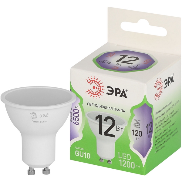 Лампочка светодиодная GU10 12W ЭРА LED MR16-12W-865-GU10 GL, LED MR16-12W-865-GU10 GL
Лампочка светодиодная GU10 12W ЭРА LED MR16-12W-865-GU10 GL, LED MR16-12W-865-GU10 GL