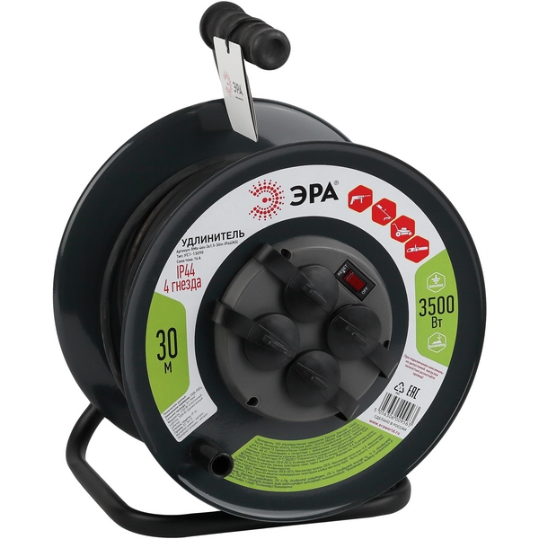 Удлинитель 4-х местный с заземлением 30 метров на металлической катушке ЭРА RMx-4es-3x1.5-30m-IP44(KG), RMx-4es-3x1.5-30m-IP44(KG)
Удлинитель 4-х местный с заземлением 30 метров на металлической катушке ЭРА RMx-4es-3x1.5-30m-IP44(KG), RMx-4es-3x1.5-30m-IP44(KG)