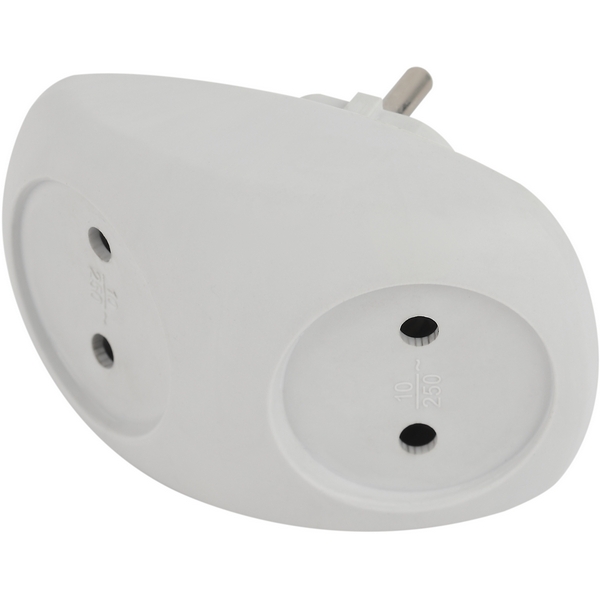 Разветвитель на 2 гнезда без заземления ЭРА SPx-2-W, Белый, SPx-2-W
Разветвитель на 2 гнезда без заземления ЭРА SPx-2-W, Белый, SPx-2-W