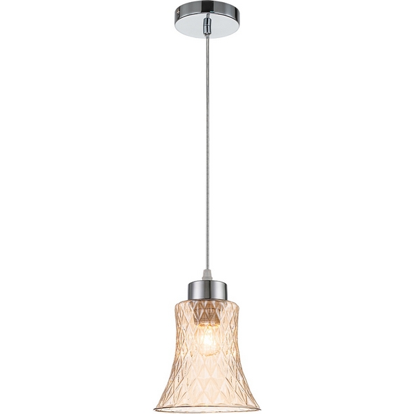 Подвесной светильник Escada Carnival 10193/1S Amber E27*40W Chrome/Amber, Янтарный, Carnival 10193/1S Amber
Подвесной светильник Escada Carnival 10193/1S Amber E27*40W Chrome/Amber, Янтарный, Carnival 10193/1S Amber