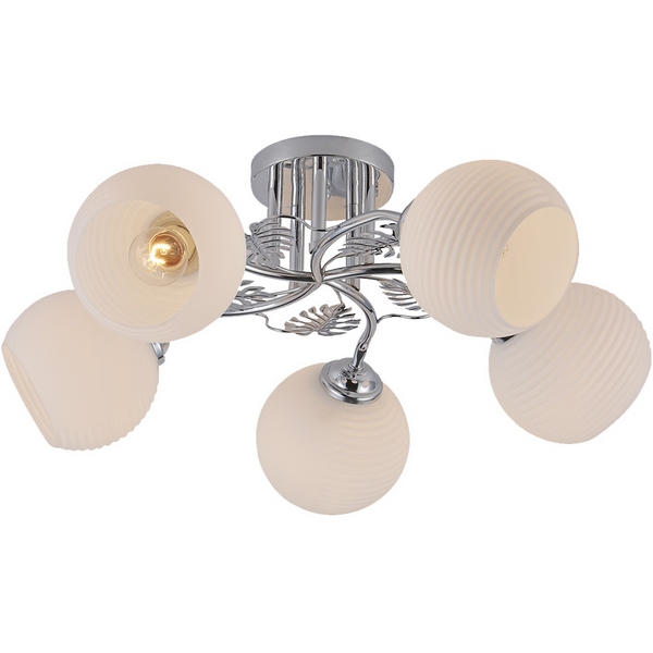 Потолочная люстра на штанге Escada Kalina 1119/5PL E27*40W Chrome, Белый, Kalina 1119/5PL
Потолочная люстра на штанге Escada Kalina 1119/5PL E27*40W Chrome, Белый, Kalina 1119/5PL