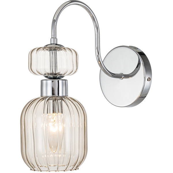 Бра Escada Gloss 1141/1A Chrome/Beige 1x60Вт E14, металл/стекло, хром/бежевый, Прозрачный, GLOSS 1141/1A Chrome/Beige
Бра Escada Gloss 1141/1A Chrome/Beige 1x60Вт E14, металл/стекло, хром/бежевый, Прозрачный, GLOSS 1141/1A Chrome/Beige