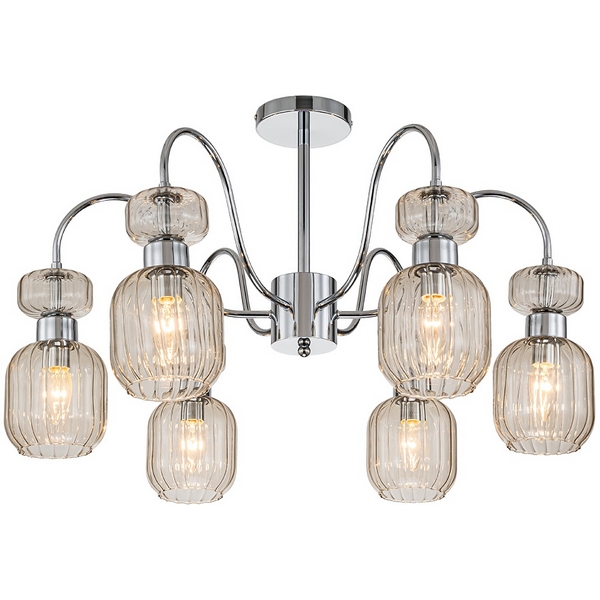 Потолочная люстра на штанге Escada Gloss 1141/6PL Chrome/Beige 6x60Вт E14, металл/стекло, хром/бежевый, Прозрачный, GLOSS 1141/6PL Chrome/Beige
Потолочная люстра на штанге Escada Gloss 1141/6PL Chrome/Beige 6x60Вт E14, металл/стекло, хром/бежевый, Прозрачный, GLOSS 1141/6PL Chrome/Beige