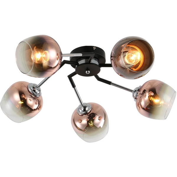 Люстра потолочная E27*60W Black/Chrome Escada Miley 1176/5P, Янтарный, Miley 1176/5P
Люстра потолочная E27*60W Black/Chrome Escada Miley 1176/5P, Янтарный, Miley 1176/5P