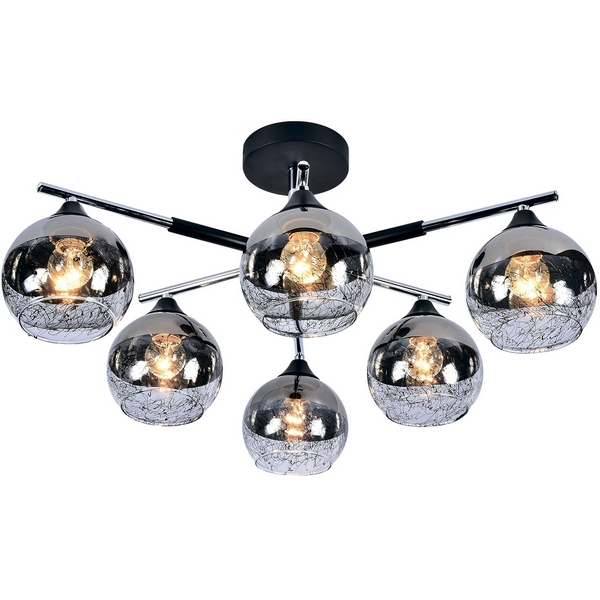 Люстра потолочная на штанге E27*60W Black/Chrome Escada Carom 693/6P, Хром, Carom 693/6P
Люстра потолочная на штанге E27*60W Black/Chrome Escada Carom 693/6P, Хром, Carom 693/6P