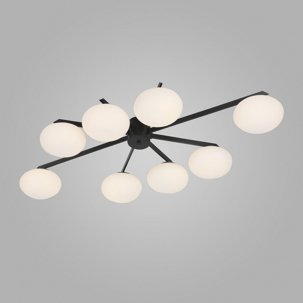 Потолочная люстра Eurosvet Opaline 70220/8 черный, Черно-белый, Opaline 70220/8 черный
Потолочная люстра Eurosvet Opaline 70220/8 черный, Черно-белый, Opaline 70220/8 черный