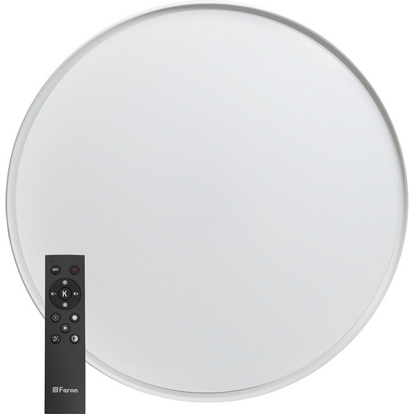 Светодиодный управляемый светильник Feron AL6230 “Simple matte” 48072 80W 3000К-6500K белый, Simple matte 48072
Светодиодный управляемый светильник Feron AL6230 “Simple matte” 48072 80W 3000К-6500K белый, Simple matte 48072