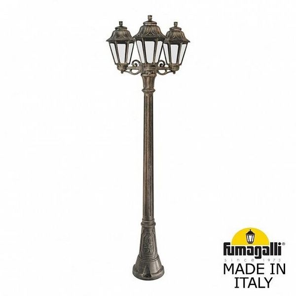 Светильник уличный Fumagalli Artu` Bisso/Anna 3L E22.158.S30.BXE27, Anna E22.158.S30.BXE27
Светильник уличный Fumagalli Artu` Bisso/Anna 3L E22.158.S30.BXE27, Anna E22.158.S30.BXE27