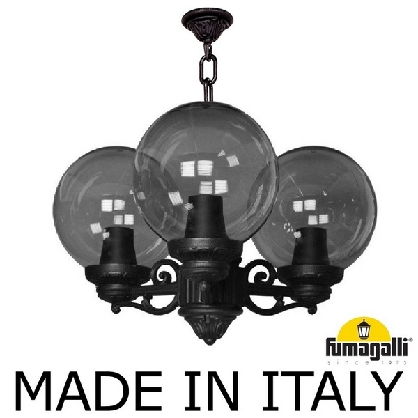 Уличный подвесной светильник Fumagalli Sichem/G250 3L. G25.120.S30.AZE27, Globe 250 G25.120.S30.AZE27
Уличный подвесной светильник Fumagalli Sichem/G250 3L. G25.120.S30.AZE27, Globe 250 G25.120.S30.AZE27