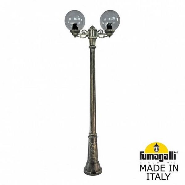Наземный светильник Gigi BISSO/G250 2L. G25.156.S20.BZE27 Fumagalli, Бронза, Globe 250 G25.156.S20.BZE27
Наземный светильник Gigi BISSO/G250 2L. G25.156.S20.BZE27 Fumagalli, Бронза, Globe 250 G25.156.S20.BZE27