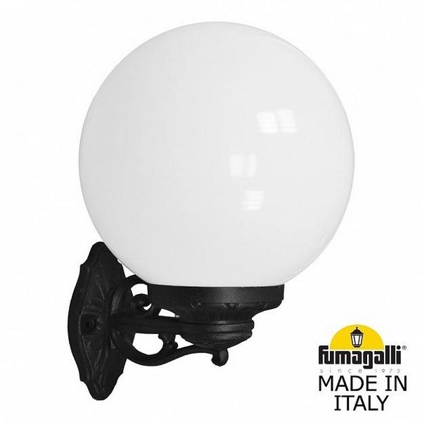 Настенный светильник уличный Bisso/G300. G30.131.000.AYE27 (Fumagalli), Черный, Globe 300 G30.131.000.AYE27
Настенный светильник уличный Bisso/G300. G30.131.000.AYE27 (Fumagalli), Черный, Globe 300 G30.131.000.AYE27