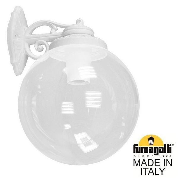 Настенный светильник уличный Bisso/G300. G30.131.000.WXE27DN (Fumagalli), Белый, Globe 300 G30.131.000.WXE27DN
Настенный светильник уличный Bisso/G300. G30.131.000.WXE27DN (Fumagalli), Белый, Globe 300 G30.131.000.WXE27DN