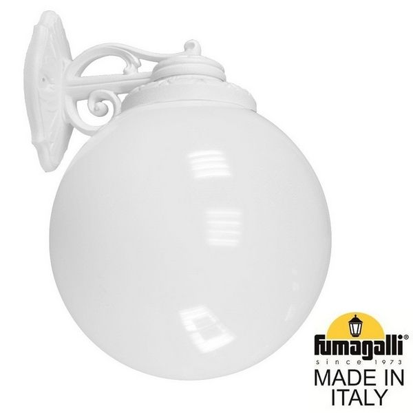 Настенный светильник уличный Bisso/G300. G30.131.000.WYE27DN (Fumagalli), Белый, Globe 300 G30.131.000.WYE27DN
Настенный светильник уличный Bisso/G300. G30.131.000.WYE27DN (Fumagalli), Белый, Globe 300 G30.131.000.WYE27DN