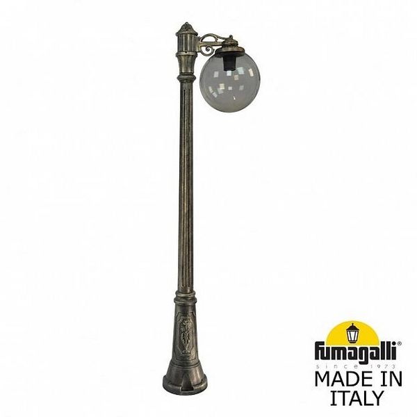 Наземный светильник Gigi BISSO/G300 1L. G30.156.S10.BZE27 (Fumagalli), Бронза, Globe 300 G30.156.S10.BZE27
Наземный светильник Gigi BISSO/G300 1L. G30.156.S10.BZE27 (Fumagalli), Бронза, Globe 300 G30.156.S10.BZE27