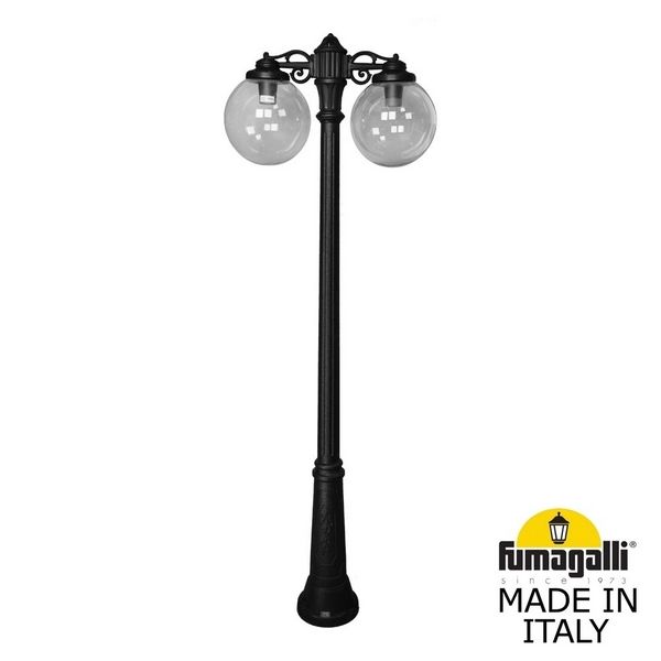 Наземный светильник Ricu BISSO/G300 2L DN G30.157.S20.AZE27DN (Fumagalli), Черный, Globe 300 G30.157.S20.AZE27DN
Наземный светильник Ricu BISSO/G300 2L DN G30.157.S20.AZE27DN (Fumagalli), Черный, Globe 300 G30.157.S20.AZE27DN