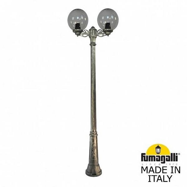 Наземный светильник Ricu BISSO/G300 2L G30.157.S20.BZE27 (Fumagalli), Бронза, Globe 300 G30.157.S20.BZE27
Наземный светильник Ricu BISSO/G300 2L G30.157.S20.BZE27 (Fumagalli), Бронза, Globe 300 G30.157.S20.BZE27