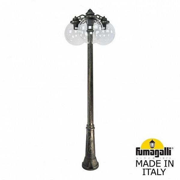 Наземный светильник Ricu BISSO/G300 3L DN G30.157.S30.BXE27DN (Fumagalli), Бронза, Globe 300 G30.157.S30.BXE27DN
Наземный светильник Ricu BISSO/G300 3L DN G30.157.S30.BXE27DN (Fumagalli), Бронза, Globe 300 G30.157.S30.BXE27DN