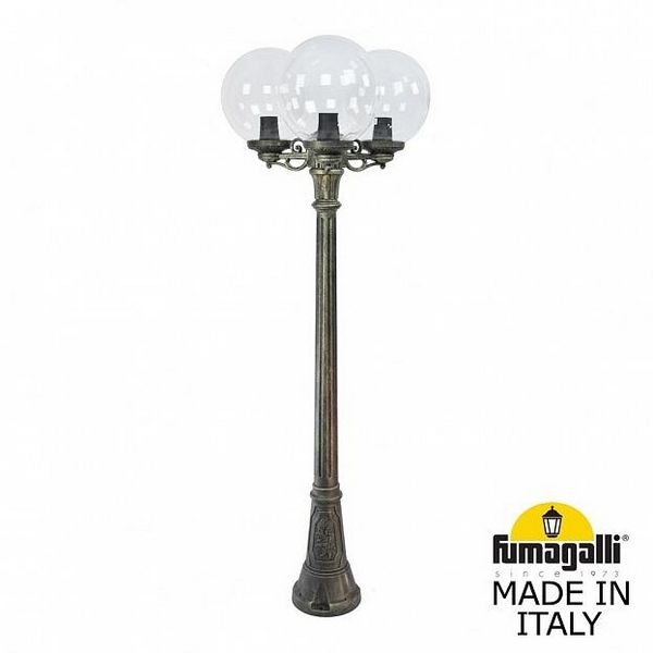 Наземный светильник Artu BISSO/G300 3L G30.158.S30.BXE27 (Fumagalli), Бронза, Globe 300 G30.158.S30.BXE27
Наземный светильник Artu BISSO/G300 3L G30.158.S30.BXE27 (Fumagalli), Бронза, Globe 300 G30.158.S30.BXE27