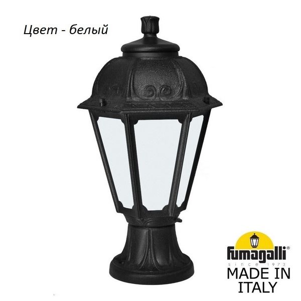 Наземный фонарь IP44 Fumagalli Saba K22.110.000.WYF1R, Белый, Saba K22.110.000.WYF1R
Наземный фонарь IP44 Fumagalli Saba K22.110.000.WYF1R, Белый, Saba K22.110.000.WYF1R