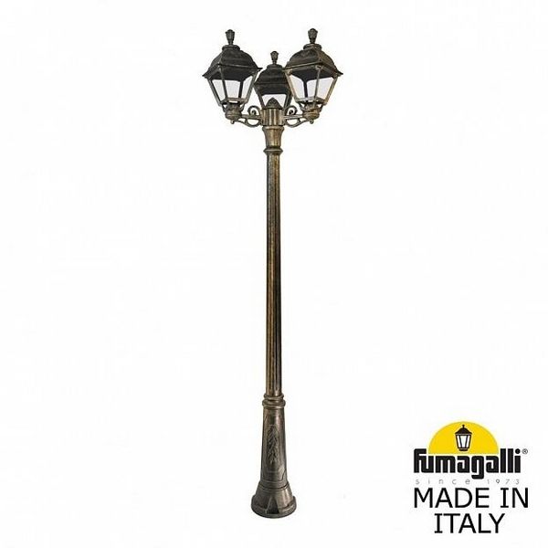 Светильник уличный Fumagalli Ricu Bisso/Cefa 3L U23.157.S30.BXE27, Cefa U23.157.S30.BXE27
Светильник уличный Fumagalli Ricu Bisso/Cefa 3L U23.157.S30.BXE27, Cefa U23.157.S30.BXE27