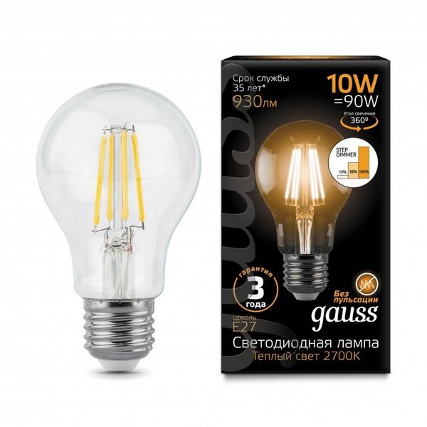 Лампочка светодиодная филаментная Filament 102802110-S (Gauss), Прозрачный, Filament 102802110-S
Лампочка светодиодная филаментная Filament 102802110-S (Gauss), Прозрачный, Filament 102802110-S
