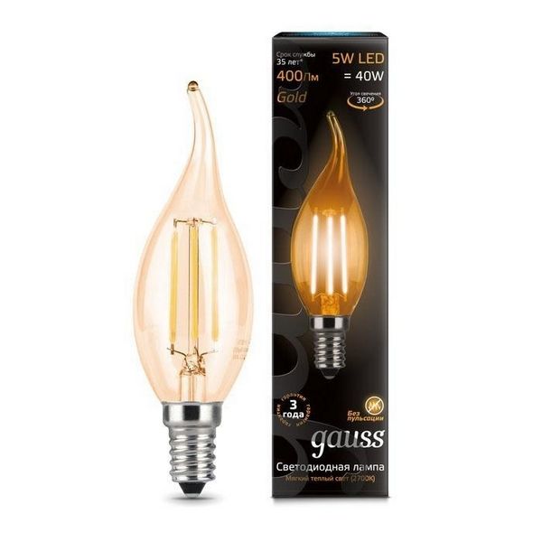 Лампочка tailed E14 5W 2700K 1/10/50 Gauss Filament 104801005, Filament 104801005
Лампочка tailed E14 5W 2700K 1/10/50 Gauss Filament 104801005, Filament 104801005