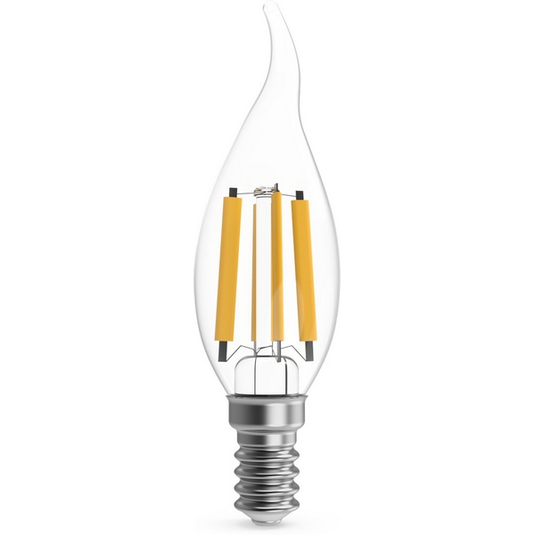 Лампочка светодиодная филаментная Gauss Filament 104801213 Свеча на ветру 13W 1150lm 4100К Е14 LED, Filament 104801213
Лампочка светодиодная филаментная Gauss Filament 104801213 Свеча на ветру 13W 1150lm 4100К Е14 LED, Filament 104801213