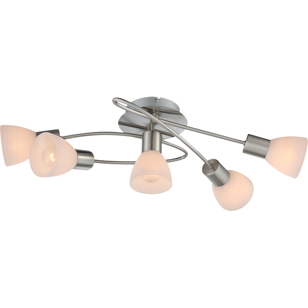 Потолочная люстра Globo Panna 54533-5D, Белый, Panna 54533-5D 
Потолочная люстра Globo Panna 54533-5D, Белый, Panna 54533-5D