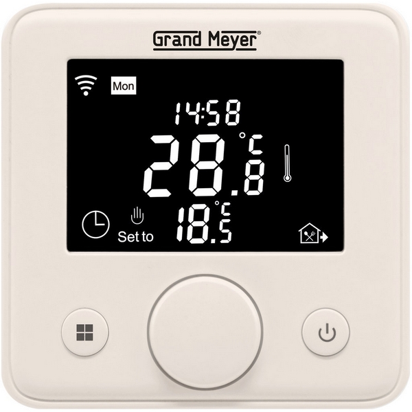 Терморегулятор Grand Meyer W330 Wi-Fi (Кремовый) (Grand Meyer), Терморегуляторы Grand Meyer W330 Wi-Fi-ivory
Терморегулятор Grand Meyer W330 Wi-Fi (Кремовый) (Grand Meyer), Терморегуляторы Grand Meyer W330 Wi-Fi-ivory