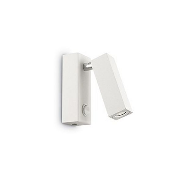 Светодиодный спот с выключателем Page AP1 SQUARE BIANCO (Ideal Lux), Белый, PAGE PAGE AP SQUARE BIANCO
Светодиодный спот с выключателем Page AP1 SQUARE BIANCO (Ideal Lux), Белый, PAGE PAGE AP SQUARE BIANCO