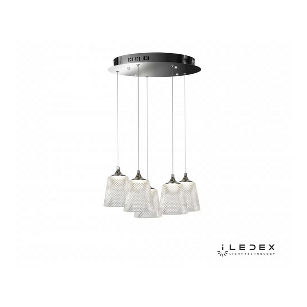 Подвесной светильник светодиодный WD8007-5 iLedex Flora CR, Хром, Flora WD8007-5 CR
Подвесной светильник светодиодный WD8007-5 iLedex Flora CR, Хром, Flora WD8007-5 CR