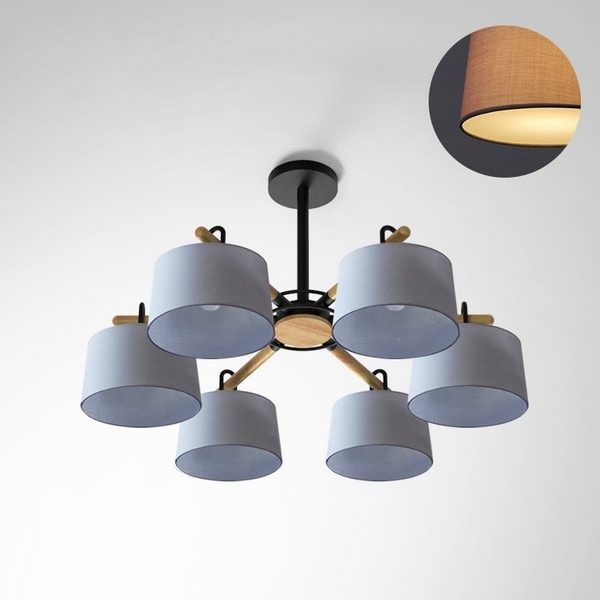 Потолочная люстра на штанге Even 6 Gray ImperiumLoft Even01 (178369-26), Серый, EVEN01
Потолочная люстра на штанге Even 6 Gray ImperiumLoft Even01 (178369-26), Серый, EVEN01