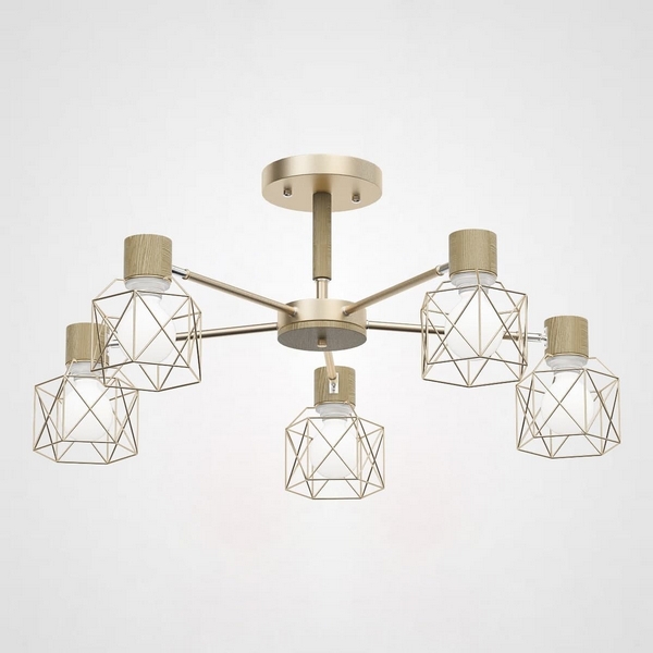 Потолочная люстра Corf B3 Champagne 5 Lamps ImperiumLoft Corf-B01 (189487-26), Бежевый, CORF-B01
Потолочная люстра Corf B3 Champagne 5 Lamps ImperiumLoft Corf-B01 (189487-26), Бежевый, CORF-B01