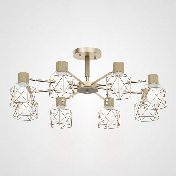 Потолочная люстра Corf B3 Champagne 8 Lamps ImperiumLoft Corf-B01 (189489-26), Бежевый, CORF-B01
Потолочная люстра Corf B3 Champagne 8 Lamps ImperiumLoft Corf-B01 (189489-26), Бежевый, CORF-B01