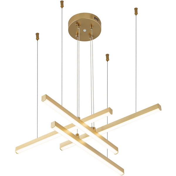 Подвесная люстра (+ночной режим) с пультом светодиодная (14017/4P Gold) Indigo Paralleli V000086L, Золото, Paralleli V000086L
Подвесная люстра (+ночной режим) с пультом светодиодная (14017/4P Gold) Indigo Paralleli V000086L, Золото, Paralleli V000086L