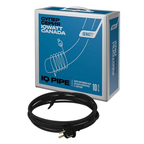 Греющий кабель саморегулирующийся IQ м IQWatt PIPE - 22 m, IQ PIPE IQ PIPE - 22 m
Греющий кабель саморегулирующийся IQ м IQWatt PIPE - 22 m, IQ PIPE IQ PIPE - 22 m