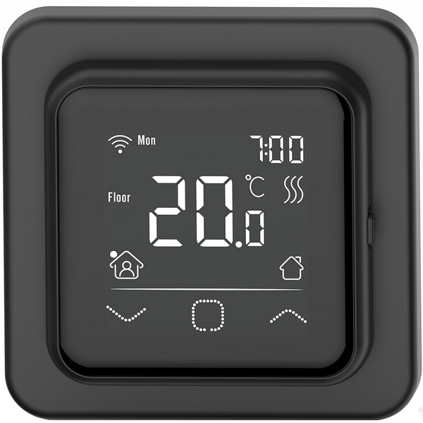 Электронный терморегулятор Wi-Fi IQWatt IQ THERMOSTAT Smart Heat black, IQ THERMOSTAT IQ Smart Heat Wi-Fi black
Электронный терморегулятор Wi-Fi IQWatt IQ THERMOSTAT Smart Heat black, IQ THERMOSTAT IQ Smart Heat Wi-Fi black