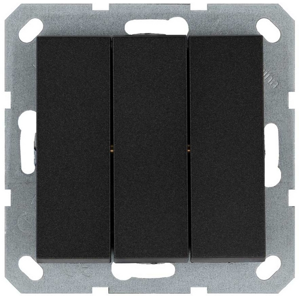 Выключатель трехклавишный (антрацит) Jasmart G-Classic G3031B, G-Classic G3031B
Выключатель трехклавишный (антрацит) Jasmart G-Classic G3031B, G-Classic G3031B