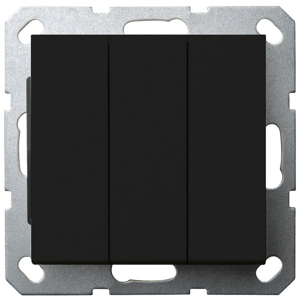 Выключатель трехклавишный (черный матовый) Jasmart G-Classic G3031PB, G-Classic G3031PB
Выключатель трехклавишный (черный матовый) Jasmart G-Classic G3031PB, G-Classic G3031PB