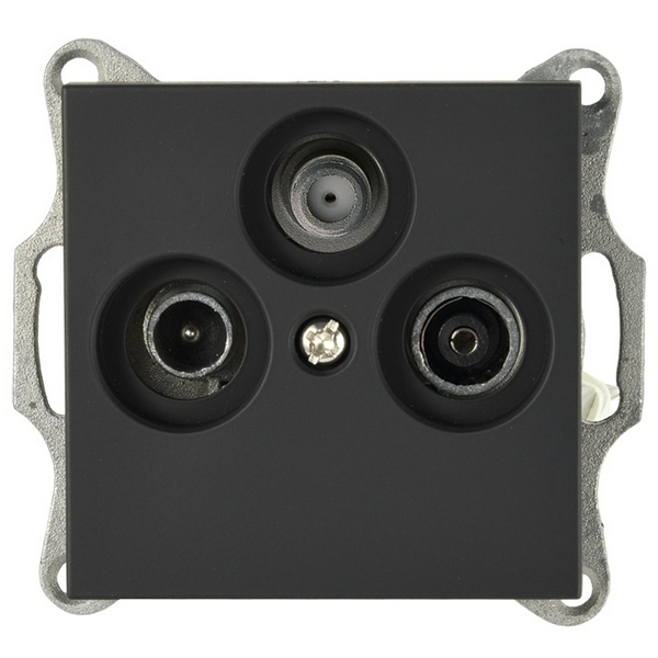 Розетка проходная TV+SAT + акустическая (черный матовый) Jasmart G-Classic G6207PB, G-Classic G6207PB
Розетка проходная TV+SAT + акустическая (черный матовый) Jasmart G-Classic G6207PB, G-Classic G6207PB