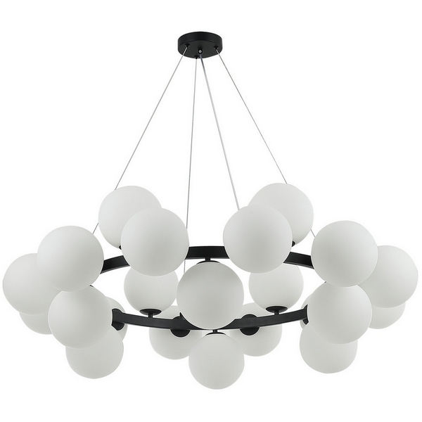 Подвесная люстра Kink Light Сида 07508-24,19 E14 24*10W шарики, Белый, Сида 07508-24,19
Подвесная люстра Kink Light Сида 07508-24,19 E14 24*10W шарики, Белый, Сида 07508-24,19