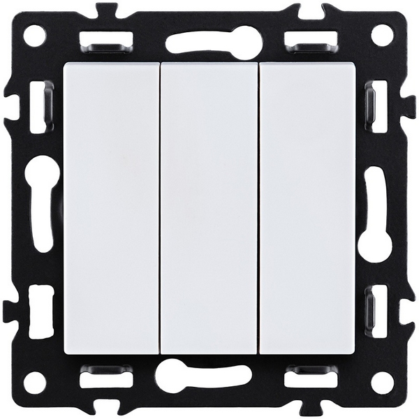 Выключатель трехклавишный (белый) Kollinger Asthetik AS-710WH, Asthetik AS-710WH
Выключатель трехклавишный (белый) Kollinger Asthetik AS-710WH, Asthetik AS-710WH