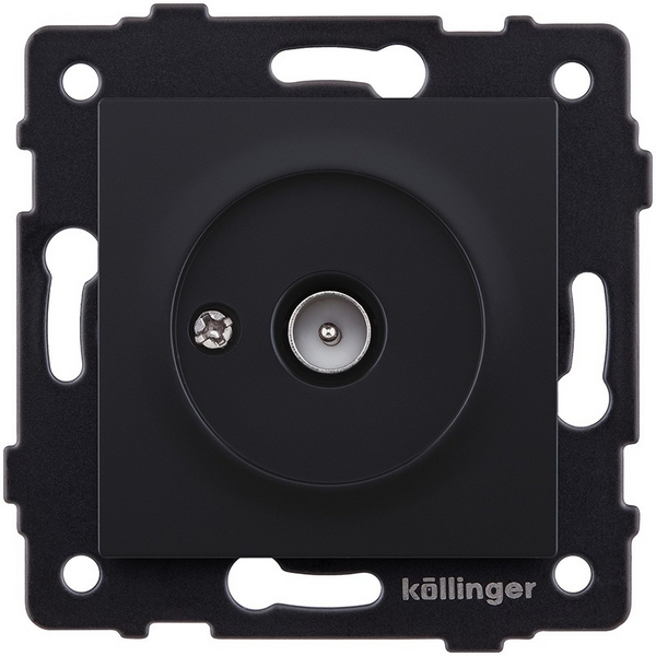 Розетка TV (папа) черный матовый Kollinger REA-007BM для Aspekt, Eleganz, Reflex, Aspekt REA-007BM
Розетка TV (папа) черный матовый Kollinger REA-007BM для Aspekt, Eleganz, Reflex, Aspekt REA-007BM